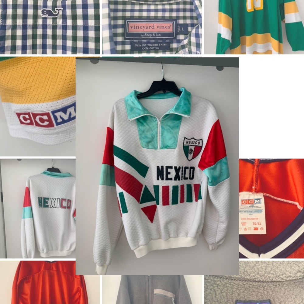 Mexico 1996 Atlanta Olympic sweater